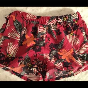 😊Patagonia BARELY BAGGIES Kelp Garden Pink Shorts